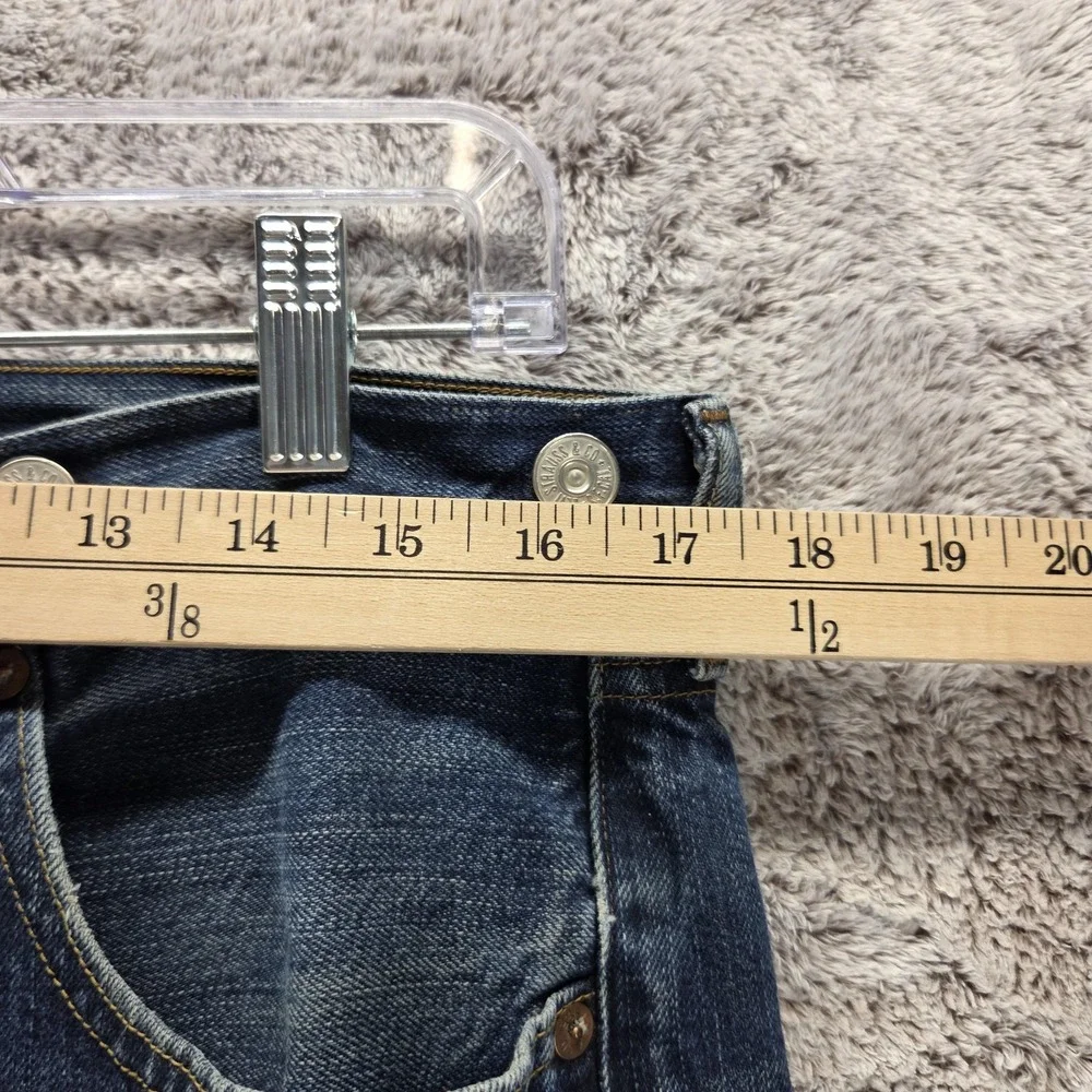 VTG Levis Jeans Mens Blue 1901 Special Edition Buckle Back Zip Fly Fits 34x32